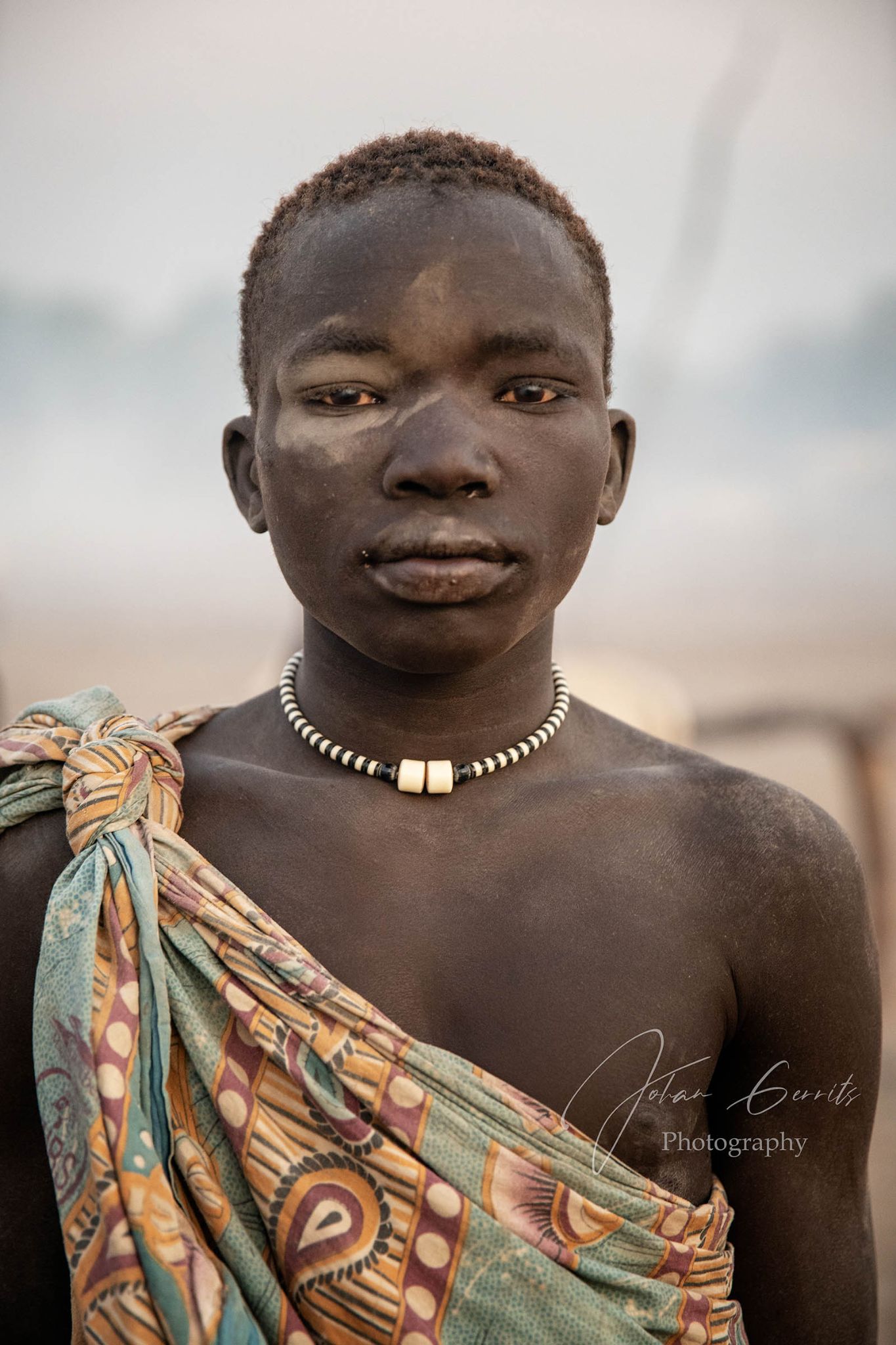 Mundari camp in South Sudan