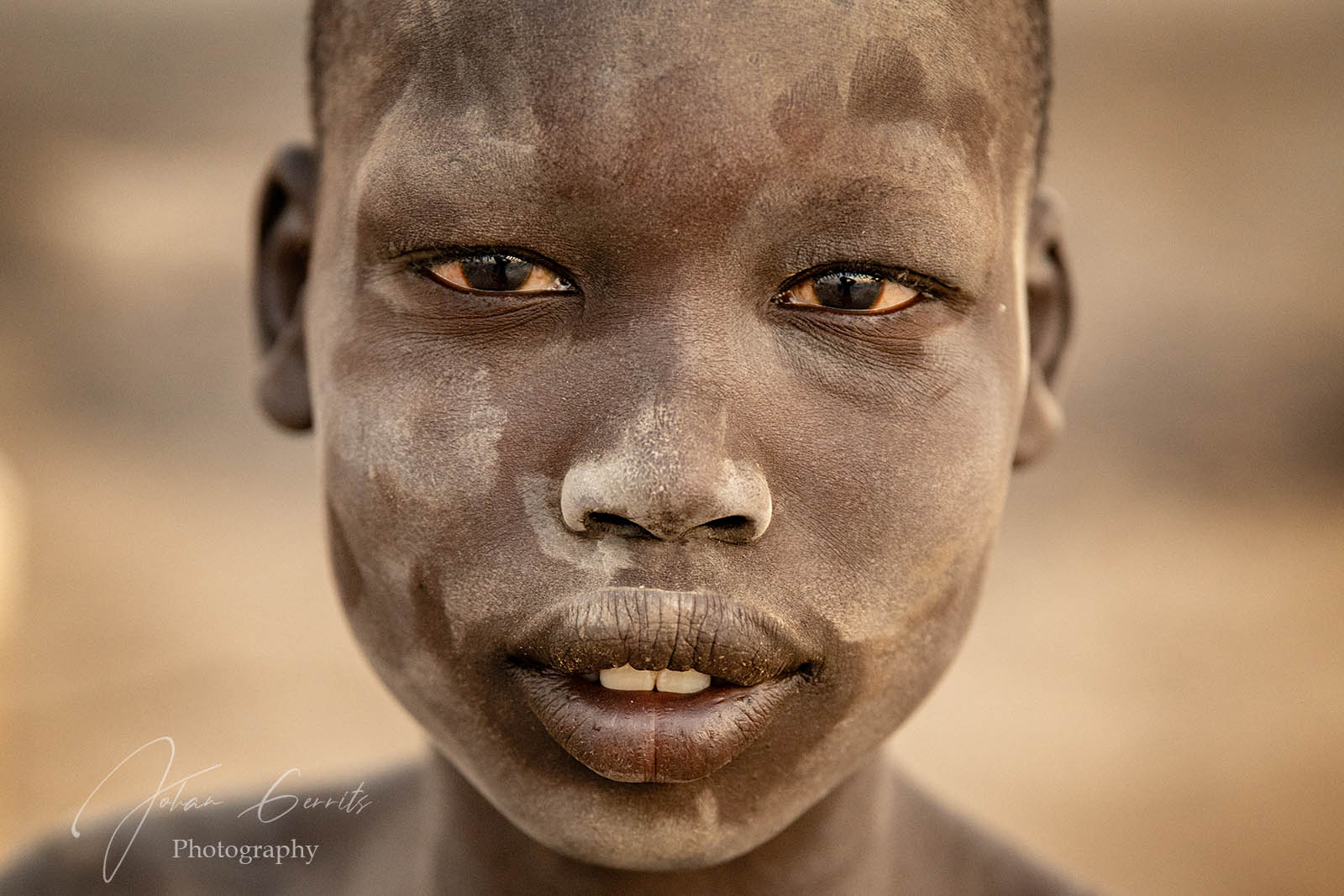 Mundari camp in South Sudan