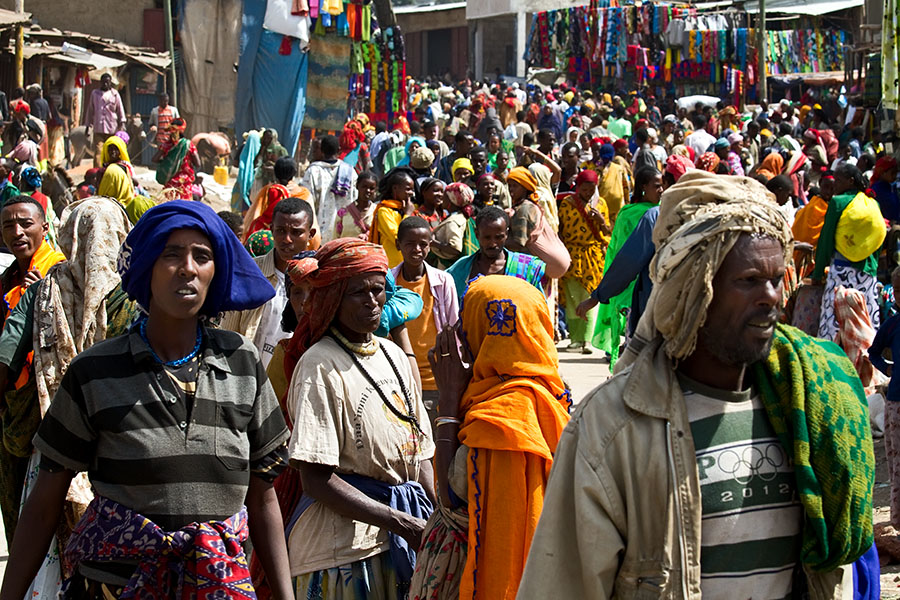 176 On the Kulibi market Ethiopia